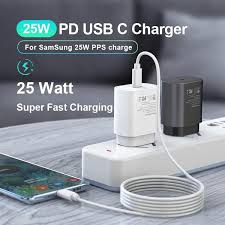 25 Watt Charger Adaptor & Usb Set